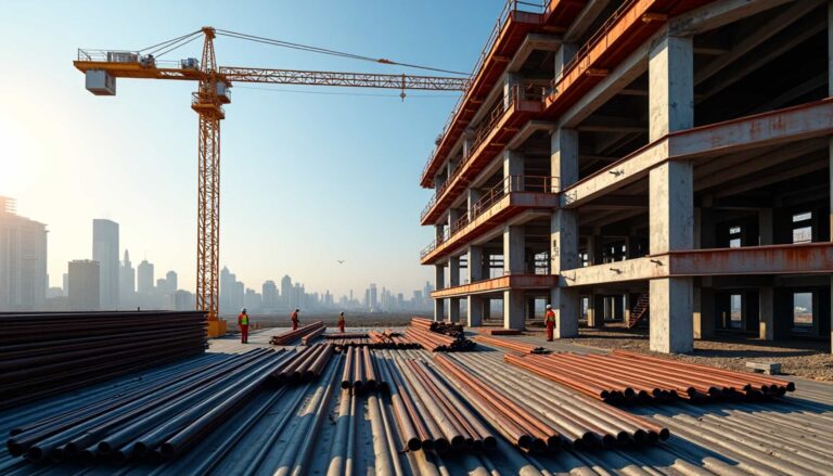 ¿Qué clase de hierro se utiliza en la construcción?