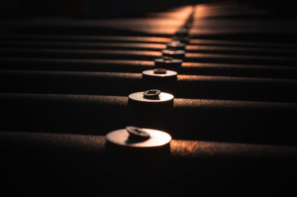 Tornillos techo chapa